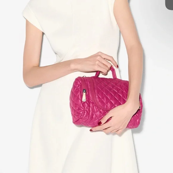 MZ Wallace new with tags Raspberry hanging Cosmetic - Picture 1 of 6